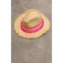 SOMBRERO MADROÑOS FUXIA. 
