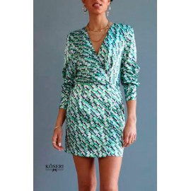 VESTIDO MILAN AZUL