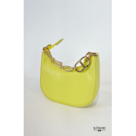 BOLSO MINI CROISSANT AMARILLO 