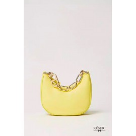 BOLSO MINI CROISSANT AMARILLO 