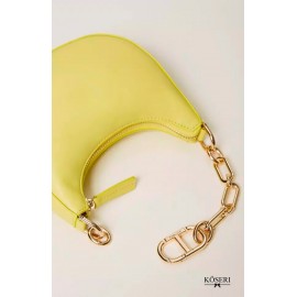 BOLSO MINI CROISSANT AMARILLO 