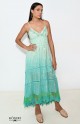 MARIE LONG DRESS VERDE