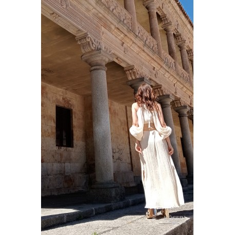 VESTIDO EUROPA BEIGE