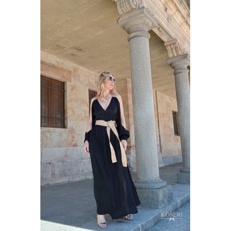 VESTIDO EUROPA NEGRO