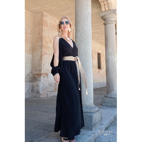 VESTIDO EUROPA NEGRO