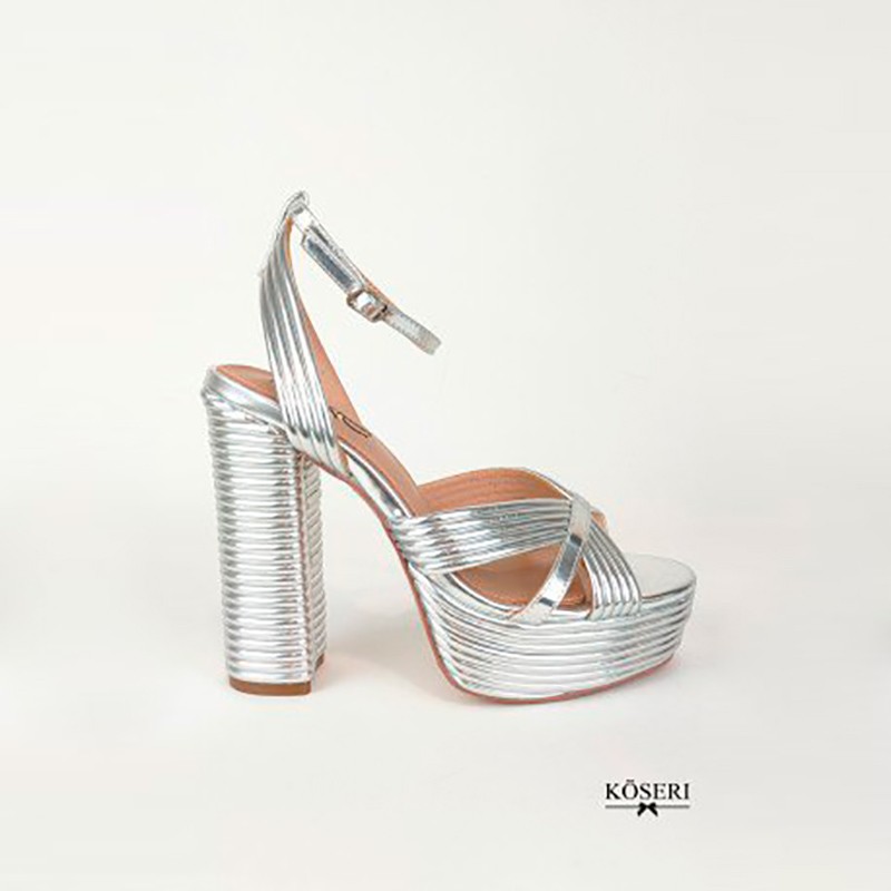 SANDALIA OPHELIA PLATA