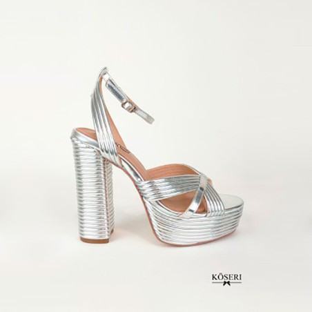 SANDALIA OPHELIA PLATA
