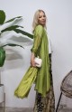 KIMONO MIDI SEDA VERDE