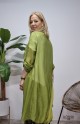 KIMONO MIDI SEDA VERDE