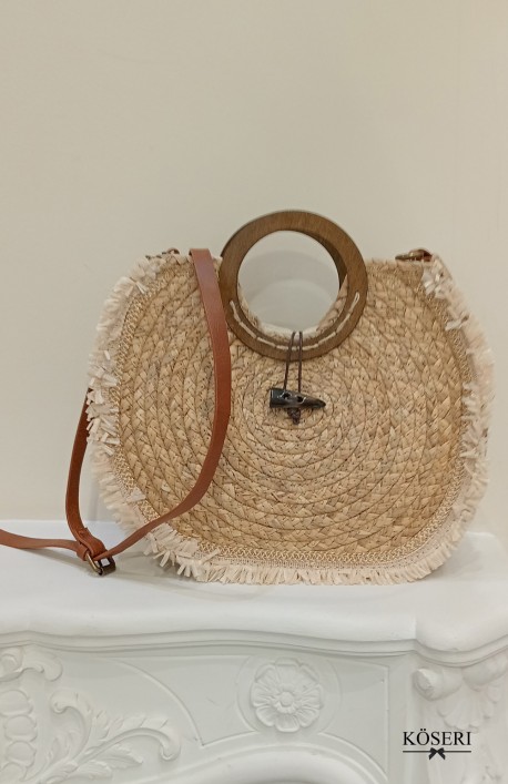 BOLSO GONDOLA DE RAFIA