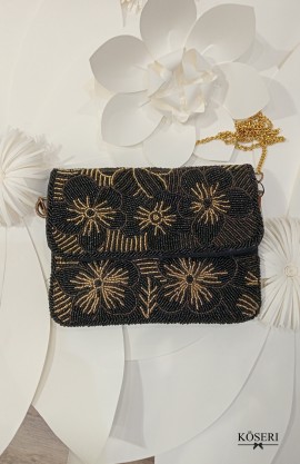 CARTERA ABALORIOS NIGHT NEGRO