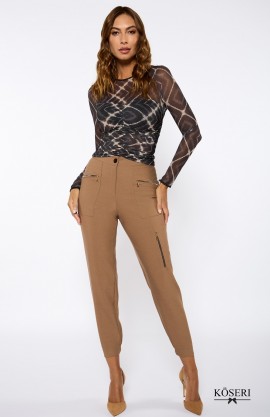 PANTALON CARLA MARRON