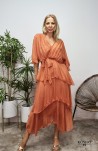 VESTIDO BOHO MIRELLA NARANJA