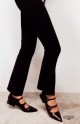 PANTALON LUCIA ACAMPANADO NEGRO