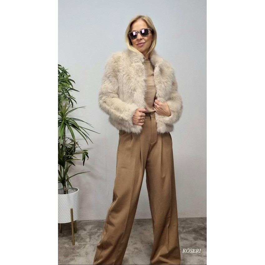 PANTALON PINZAS ANA CAMEL