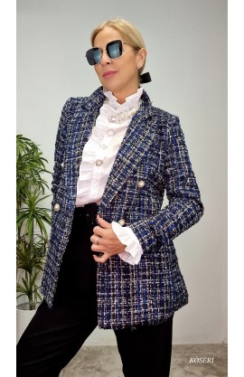 BLAZER LUISA AZUL 