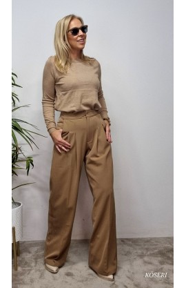 PANTALON PINZAS ANA CAMEL