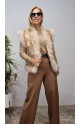 PANTALON PINZAS ANA CAMEL