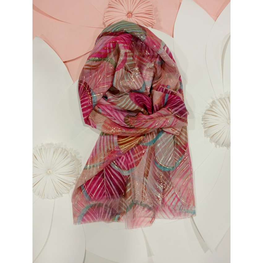 FOULARD SLEEVES FUXIA