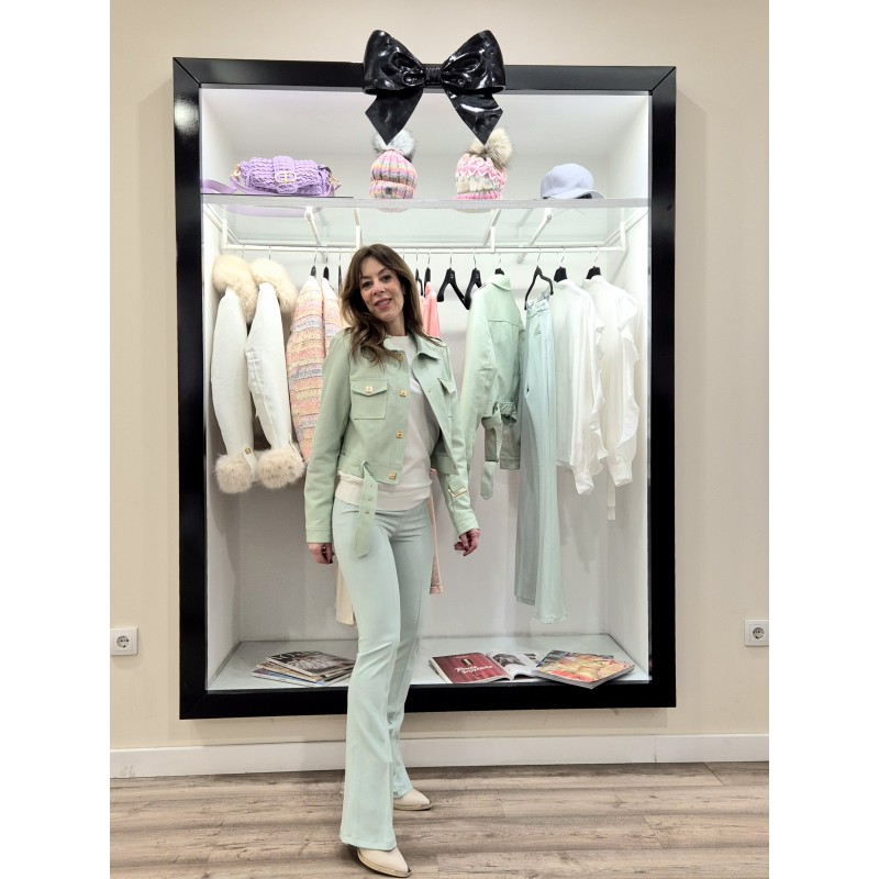 PANTALÓN GUCCI LICRA MENTA