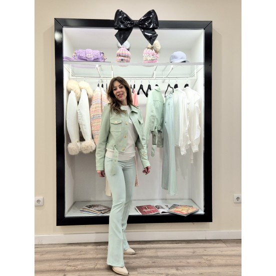 PANTALÓN GUCCI LICRA MENTA