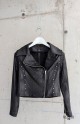 CHAQUETA BIKER OLD NEGRA