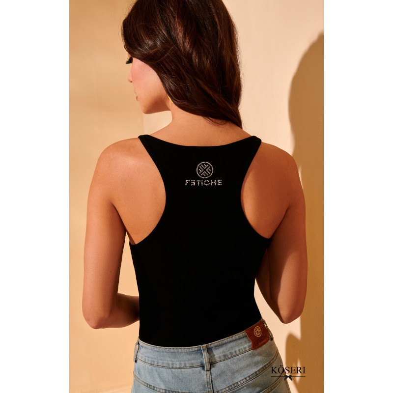 ANGELINE TOP NEGRO  BY FETICHE SUANCES