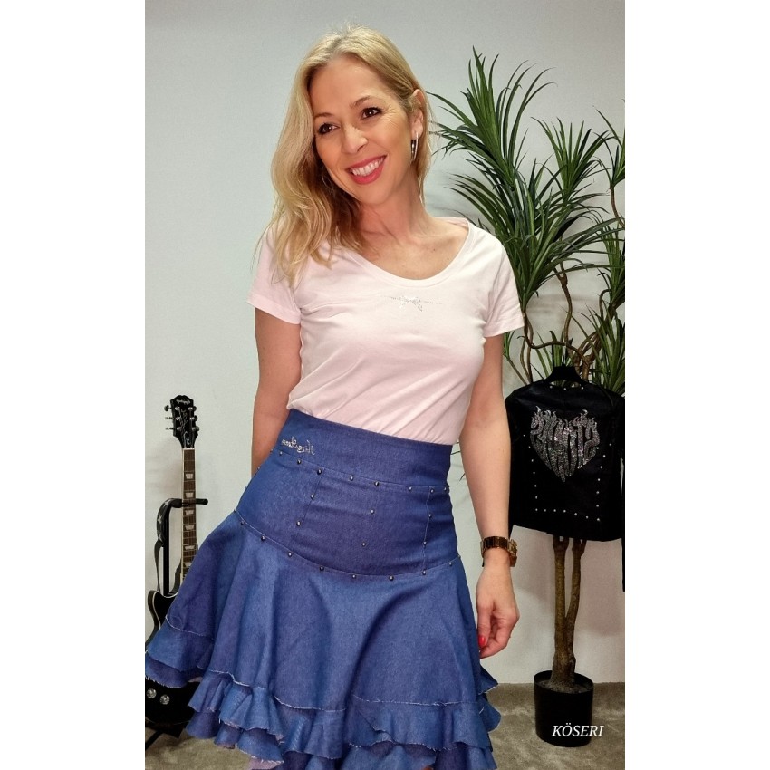FALDA ISABELLA II DENIM BY ROCKMANTIC