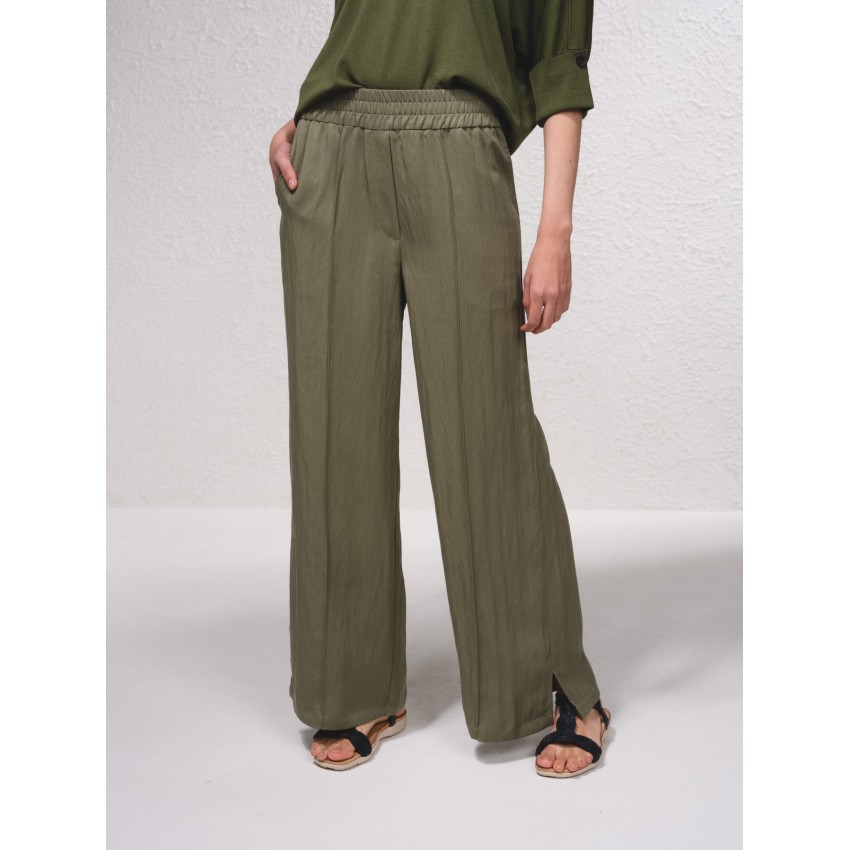 PANTALÓN VERDE ANCHO