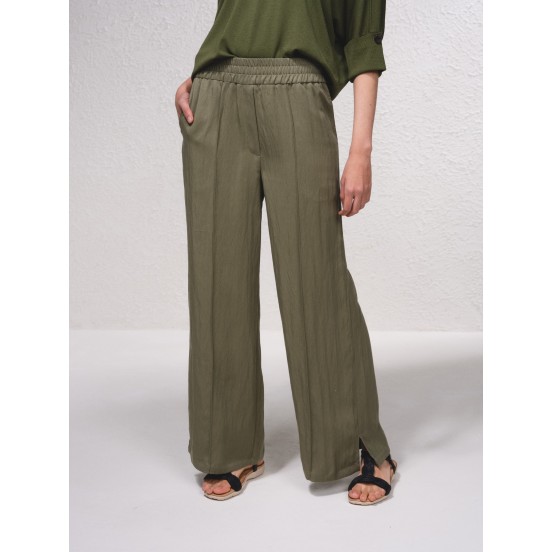PANTALÓN VERDE ANCHO