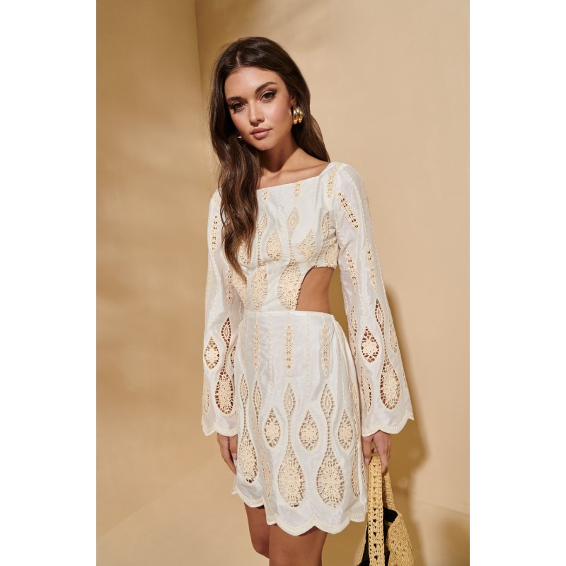 BOHEMIAN SUNRISE DRESS WHITE BY FETICHE SUANCES