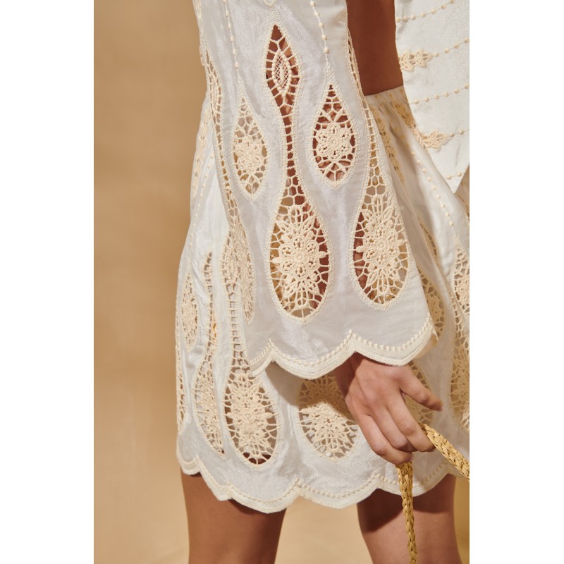 BOHEMIAN SUNRISE DRESS WHITE BY FETICHE SUANCES