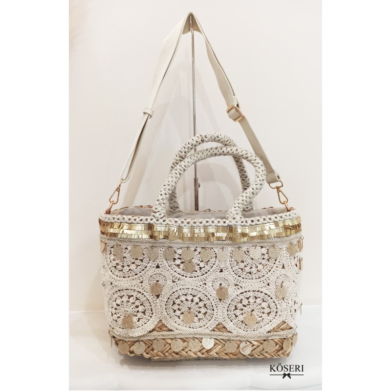 BOLSO RAFIA MONEDAS