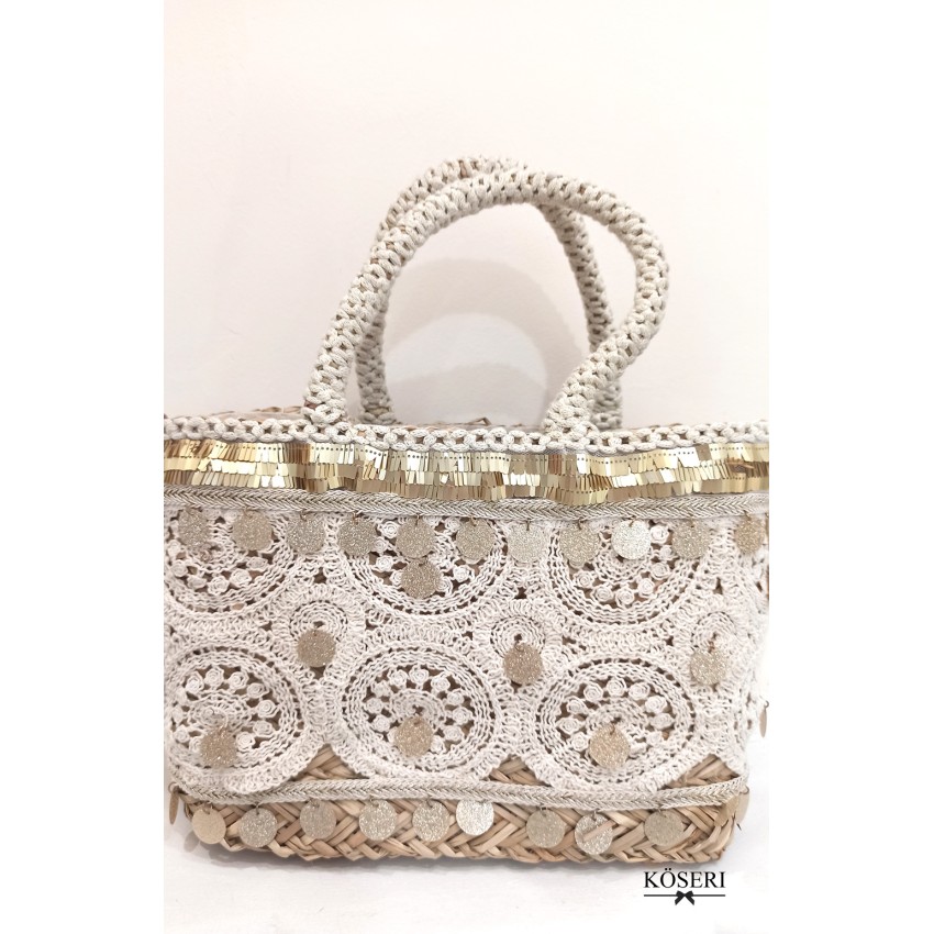 BOLSO RAFIA MONEDAS