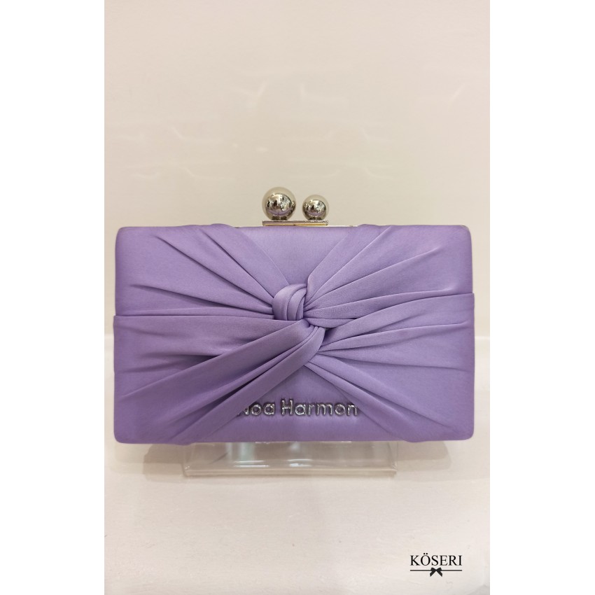 CLUTCH PHOEBE MORADO