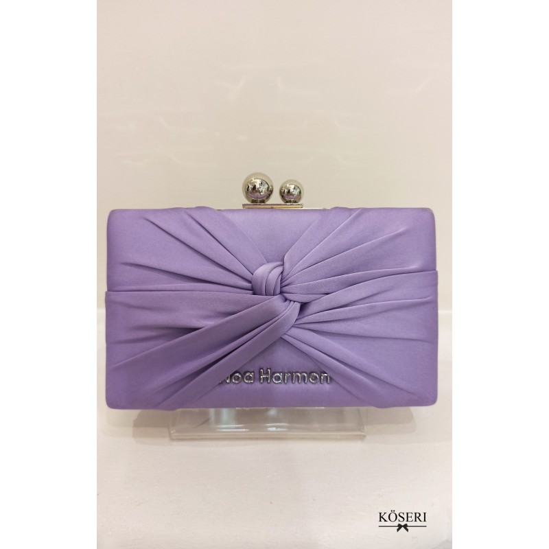 CLUTCH PHOEBE MORADO