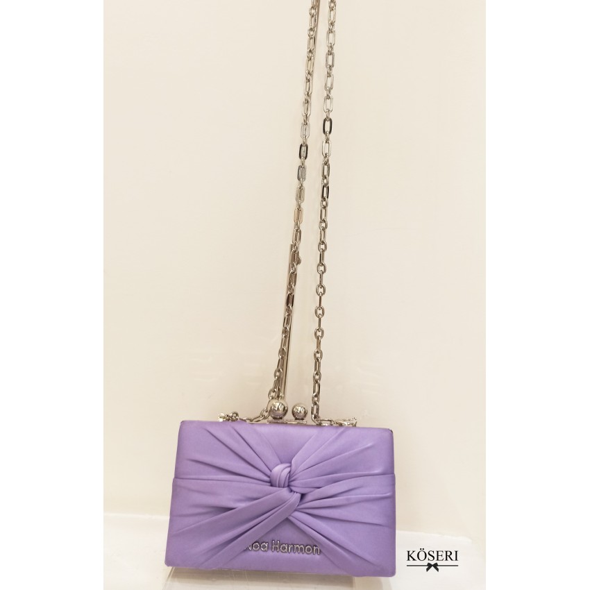 CLUTCH PHOEBE MORADO