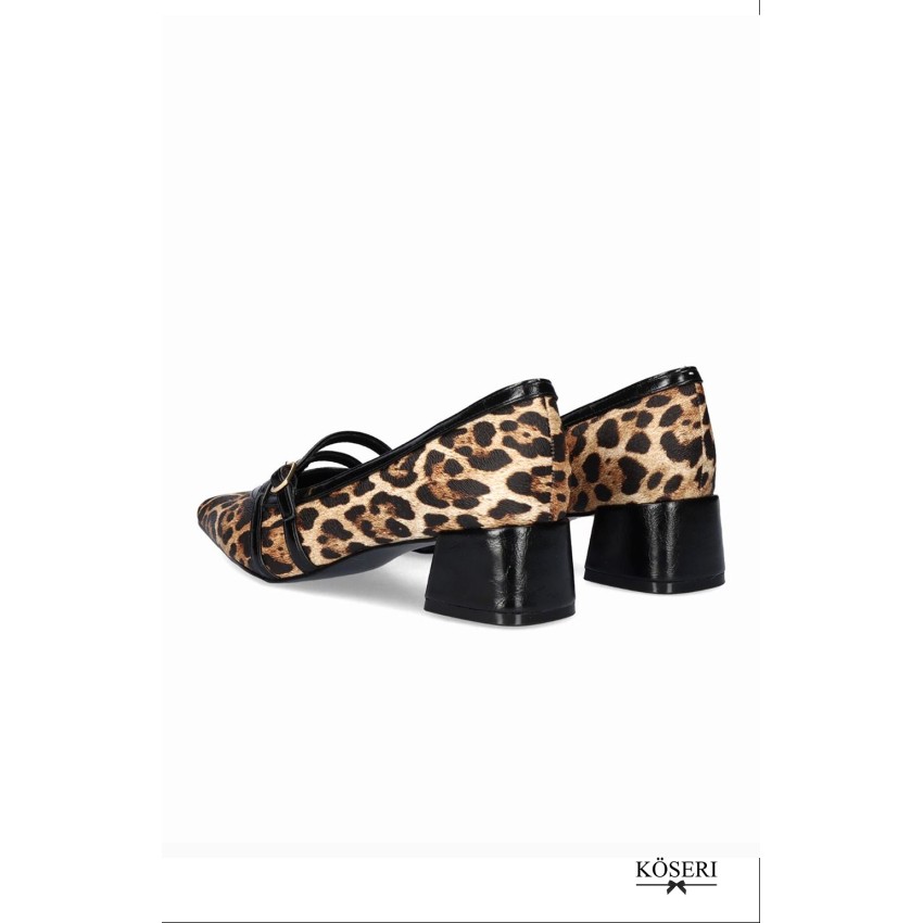 BAILARINA LEOPARDO CON TACÓN