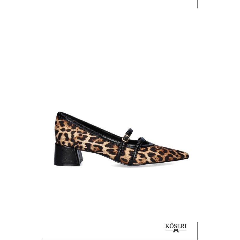 BAILARINA LEOPARDO CON TACÓN