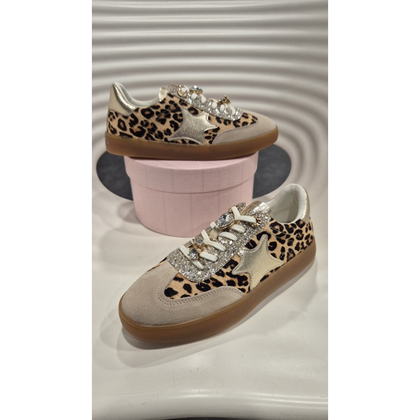 SNEAKER LEOPARDO BEIGE