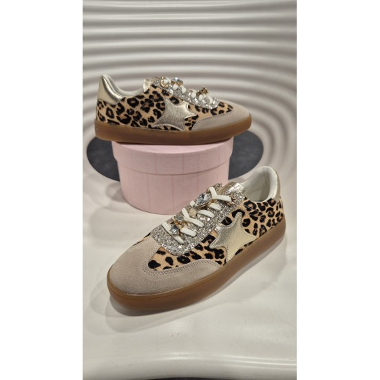 SNEAKER LEOPARDO BEIGE