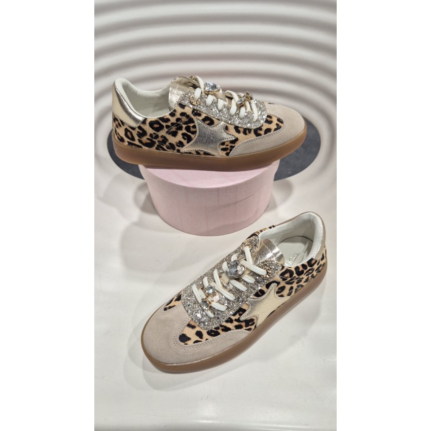 SNEAKER LEOPARDO BEIGE