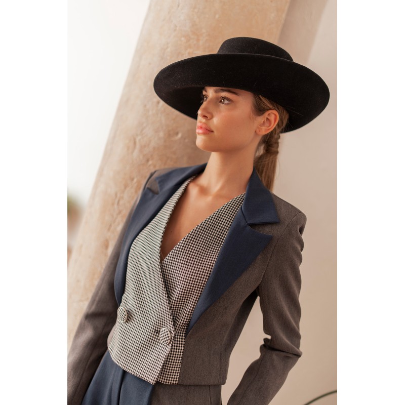 TRAJE MALENA GRIS
