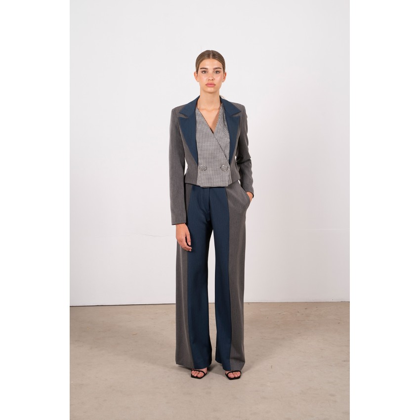 TRAJE MALENA GRIS