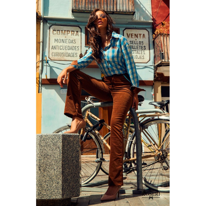 PANTALON DRUZY DE CAMALEONICA BY CAPRICHE