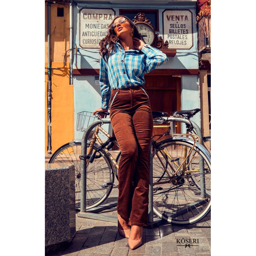 PANTALON DRUZY DE CAMALEONICA BY CAPRICHE