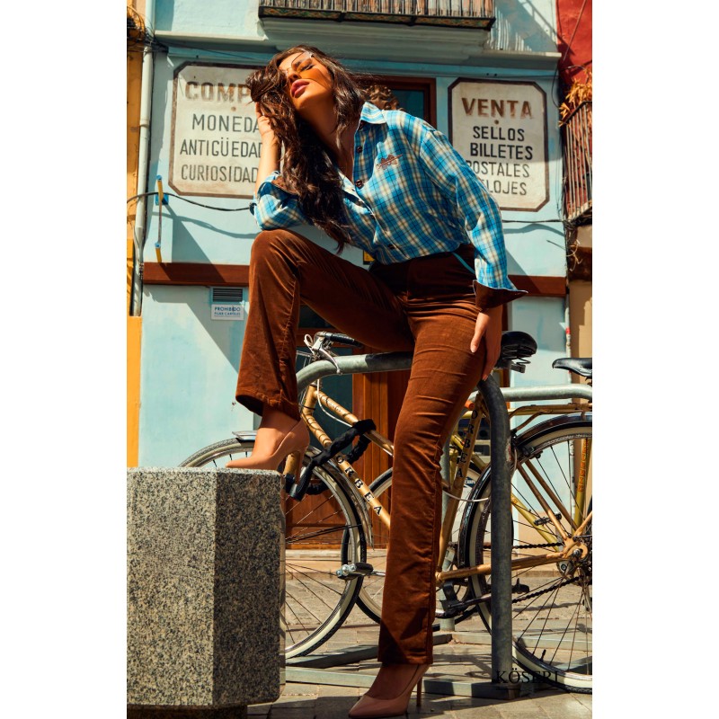 PANTALON DRUZY DE CAMALEONICA BY CAPRICHE
