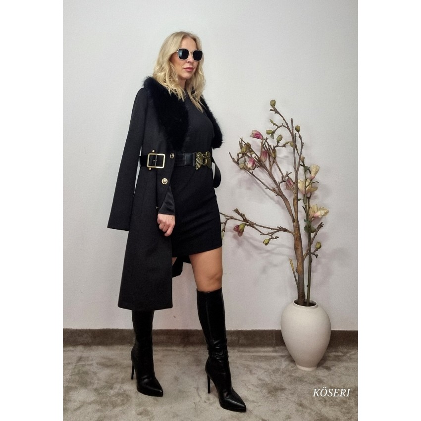 VESTIDO NEGRO ABERTURAS