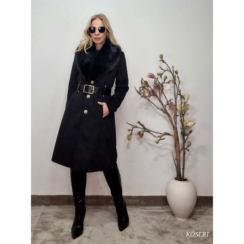 VESTIDO NEGRO ABERTURAS