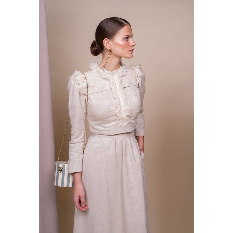 FALDA ISABELLA BEIGE
